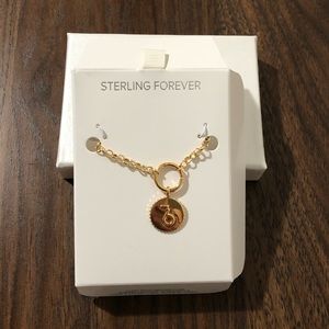 Sterling Forever 14K Goldplated Sterling Silver Zodiac Charm Necklace Capricorn